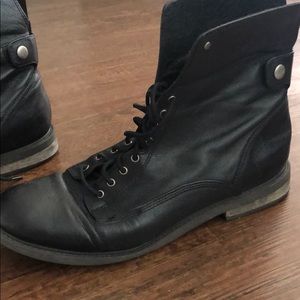 Lucky brand combat boots